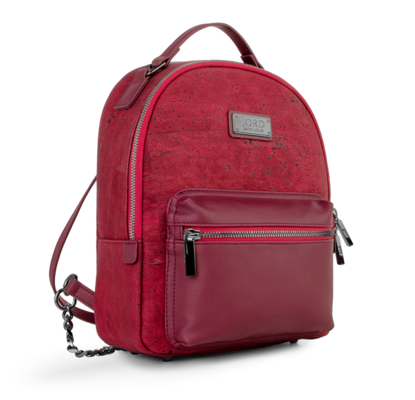 Buy Lino Perros Women's Red Colored Backpack Online