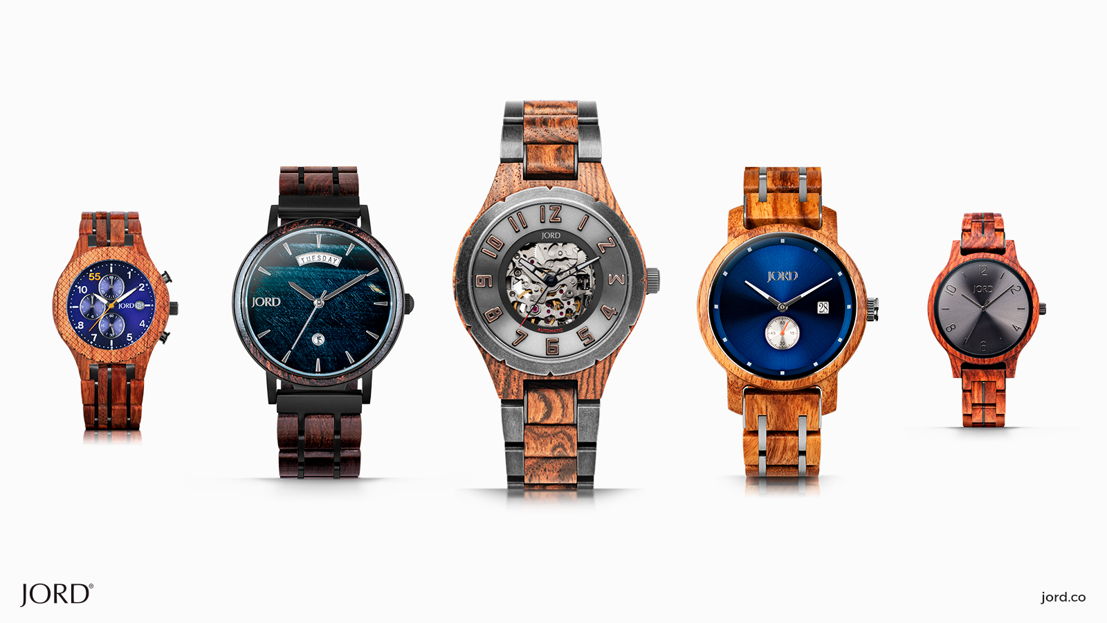 Mens Wooden Watches by JORD